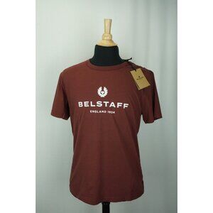 Belstaff 1924 Burnished Red Graphic T Shirt Sz 3XL BRAND NEW W TAGS